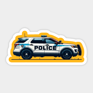 Police car Sticker